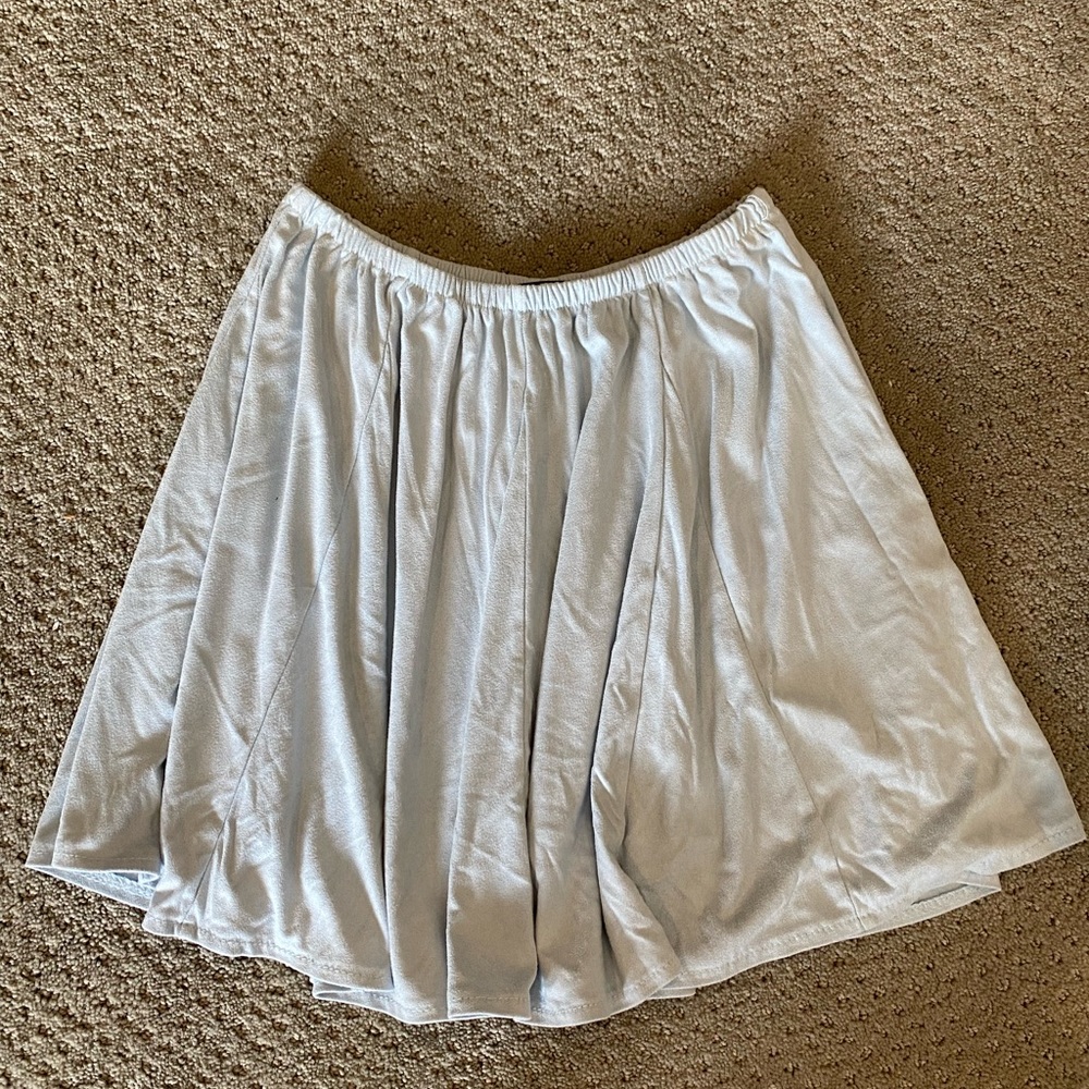 Brandy Melville suede skirt